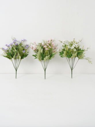 Artificial Flower 25*25*32cm Lewisia *7 bush GS-16822028 Flowers Bush 3,000+ sqm showroom with thousands of artificial flowers, plants & trees ready for global sourcing.