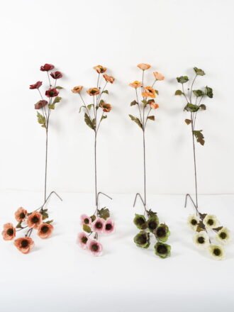 Artificial Flower 25*25*82cm Magnolia*5 GS-26222019-G1 Single Flowers 3,000+ sqm showroom with thousands of artificial flowers, plants & trees ready for global sourcing.
