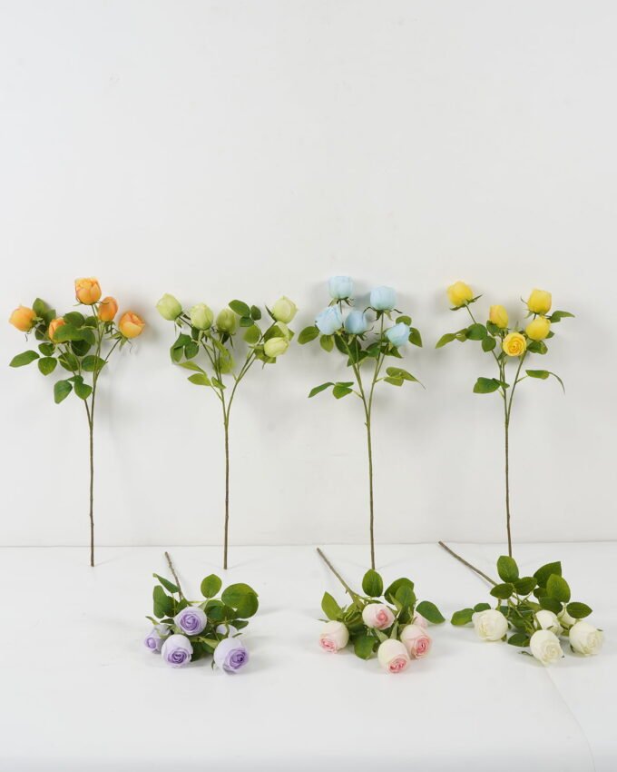 Artificial Flower 20*53cm Mary rose*5 GS-25822002 Single Flowers YeahFlower is one of Chinese leading OEM manufacturers and exporters , supplying the silk flowers, wholesale artificial trees