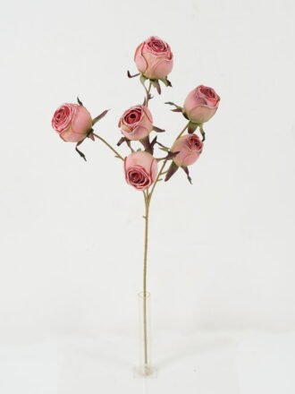 Artificial Flower 18*59cm Mary rose*6 GS-25822005 Single Flowers 3,000+ sqm showroom with thousands of artificial flowers, plants & trees ready for global sourcing.