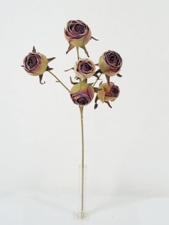 Artificial Flower 25*52cm Louis rose*3 GS-25822006 Single Flowers 3,000+ sqm showroom with thousands of artificial flowers, plants & trees ready for global sourcing.