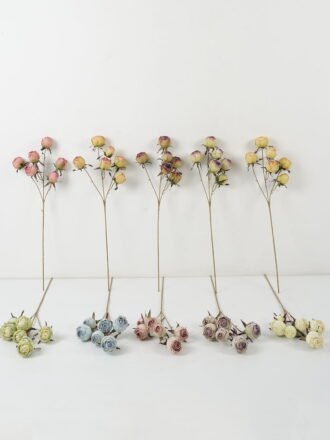 Artificial Flower 15*35cm Berry spray GS-25822004-G1 Single Flowers 3,000+ sqm showroom with thousands of artificial flowers, plants & trees ready for global sourcing.