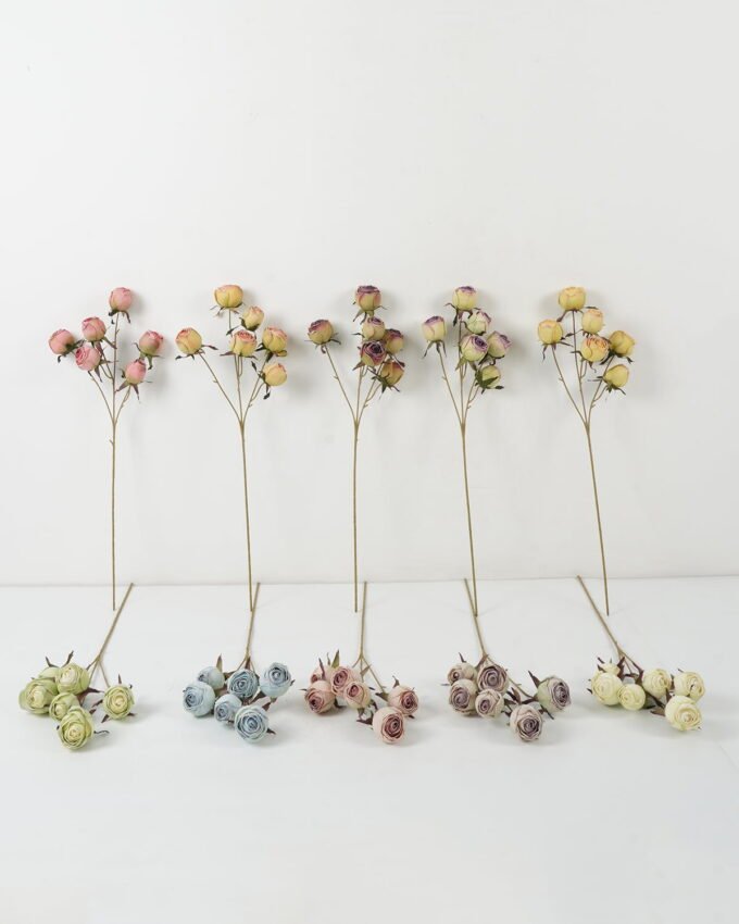 Artificial Flower 18*59cm Mary rose*6 GS-25822005 Single Flowers YeahFlower is one of Chinese leading OEM manufacturers and exporters , supplying the silk flowers, wholesale artificial trees