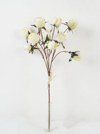 Dried Flowers 30cm Kwai Leaf &rabbit tail grass bouquet in glass pot (295g) GS-56622021JJA Bouquet YeahFlower is one of Chinese leading OEM manufacturers and exporters , supplying the silk flowers, wholesale artificial trees