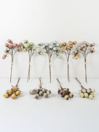 Artificial Flower 16*60cm Berry spray*3 GS-25822008 Single Flowers 3,000+ sqm showroom with thousands of artificial flowers, plants & trees ready for global sourcing.