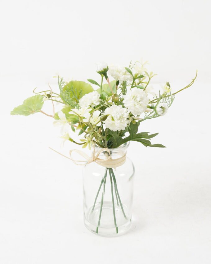 Artificial Flower 23*23*22cm Mini chrysanthemum peganum in glass pot GS-16822014-P1 Potted Flowers&Plants YeahFlower is one of Chinese leading OEM manufacturers and exporters , supplying the silk flowers, wholesale artificial trees