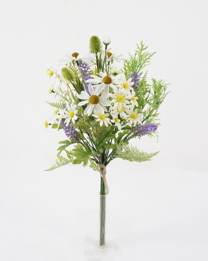 Artificial Flower 28*28*50cm Mix daisy eryngium lavender *7 bundle GS-16822027 Bouquet YeahFlower is one of Chinese leading OEM manufacturers and exporters , supplying the silk flowers, wholesale artificial trees