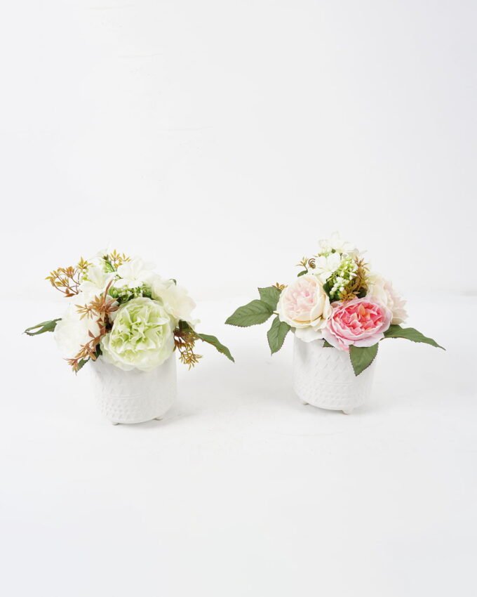 Artificial Flower 25*25*24cm Mix rose anemone in ceramic pot GS-16822019 Potted Flowers&Plants YeahFlower is one of Chinese leading OEM manufacturers and exporters , supplying the silk flowers, wholesale artificial trees