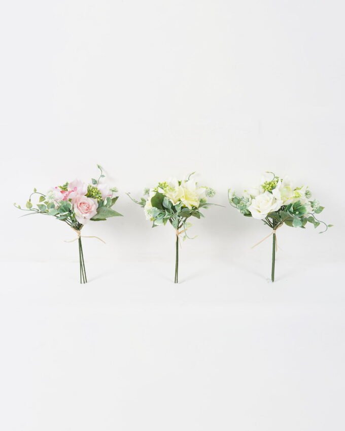 Artificial Flower 24*24*29cm Mix rose cymbidium *3 bundle GS-16822023 Bouquet YeahFlower is one of Chinese leading OEM manufacturers and exporters , supplying the silk flowers, wholesale artificial trees