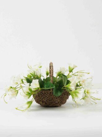 Artificial Flower 40*36*18.5cm Morning glory in Basket GS-03322093-Z1 Potted Flowers&Plants 3,000+ sqm showroom with thousands of artificial flowers, plants & trees ready for global sourcing.