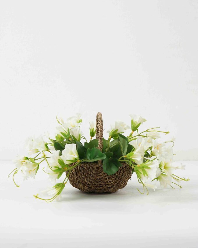 Artificial Flower Morning glory in Basket GS-03322093-W1 Artificial Flower 40*36*18.5cm Morning glory in Basket GS-03322093-W1 Potted Flowers&Plants YeahFlower is one of Chinese leading OEM manufacturers and exporters , supplying the silk flowers, wholesale artificial trees