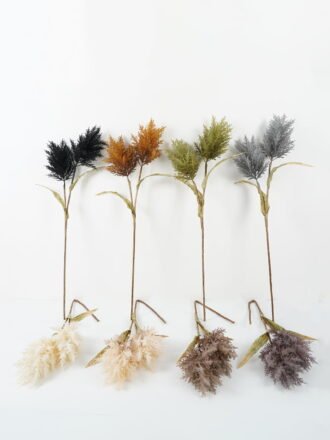 Artificial Flower 20*20*90cm Pampas grass single stem GS-35122005-K1 Single Flowers 3,000+ sqm showroom with thousands of artificial flowers, plants & trees ready for global sourcing.