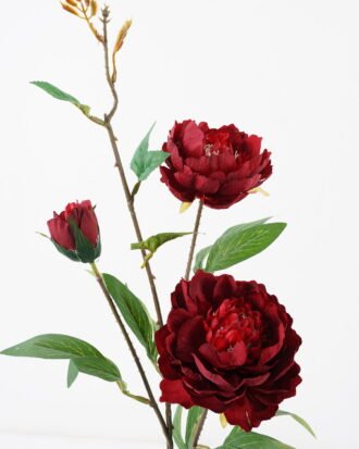 Artificial Flower 25*25*75cm Peony *3 single stem GS-26222011-R1 Single Flowers YeahFlower is one of Chinese leading OEM manufacturers and exporters , supplying the silk flowers, wholesale artificial trees