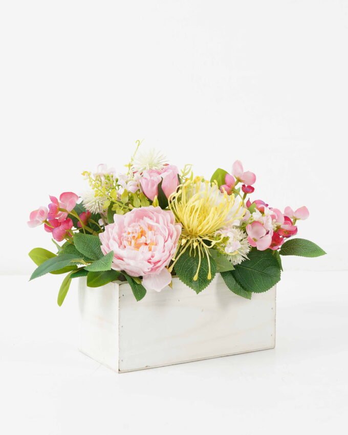Artificial Flower Peony arrangement in Wooden pot GS-03322047 Artificial Flower 26*20*22cm Peony arrangement in Wooden pot GS-03322047 Potted Flowers&Plants YeahFlower is one of Chinese leading OEM manufacturers and exporters , supplying the silk flowers, wholesale artificial trees
