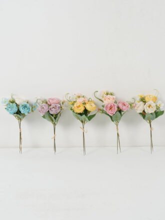 Artificial Flower 14*14*26cm Peony bundle *3 GS-29922001-P1 Bouquet 3,000+ sqm showroom with thousands of artificial flowers, plants & trees ready for global sourcing.