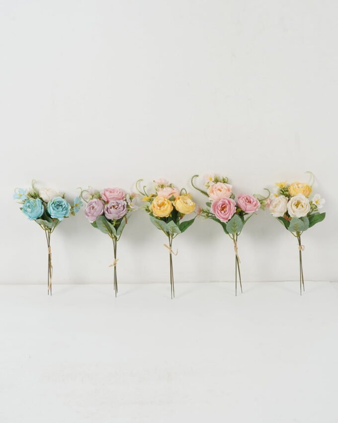 Artificial Flower 14*14*26cm Peony bundle *3 GS-29922001 Bouquet 3,000+ sqm showroom with thousands of artificial flowers, plants & trees ready for global sourcing.
