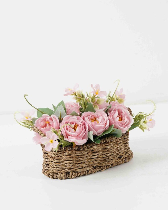 Artificial Flower Peony in Basket GS-03322083-P1 Artificial Flower 25*16*18cm Peony in Basket GS-03322083-P1 Potted Flowers&Plants YeahFlower is one of Chinese leading OEM manufacturers and exporters , supplying the silk flowers, wholesale artificial trees