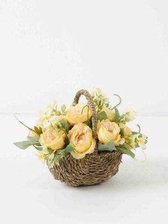 Artificial Flower 25*19*18.5cm Daisy in Basket GS-03322090-O1 Potted Flowers&Plants 3,000+ sqm showroom with thousands of artificial flowers, plants & trees ready for global sourcing.