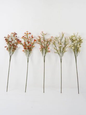 Artificial Flower 28*28*86cm Plum blossom single stem GS-35122004-R1 Single Flowers 3,000+ sqm showroom with thousands of artificial flowers, plants & trees ready for global sourcing.