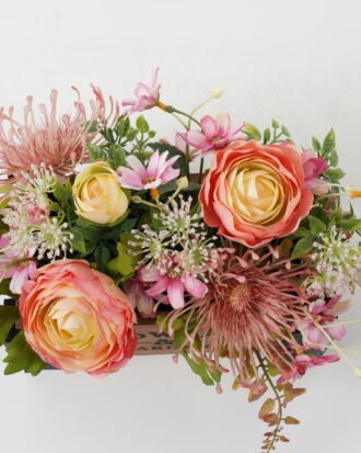 Artificial Flower 26*20*22cm Ranunculus arrangement in Wooden pot GS-03322049-P1 Potted Flowers&Plants YeahFlower is one of Chinese leading OEM manufacturers and exporters , supplying the silk flowers, wholesale artificial trees Artificial Flower 26*20*22cm Ranunculus arrangement in Wooden pot GS-03322049-P1 Potted Flowers&Plants YeahFlower is one of Chinese leading OEM manufacturers and exporters , supplying the silk flowers, wholesale artificial trees