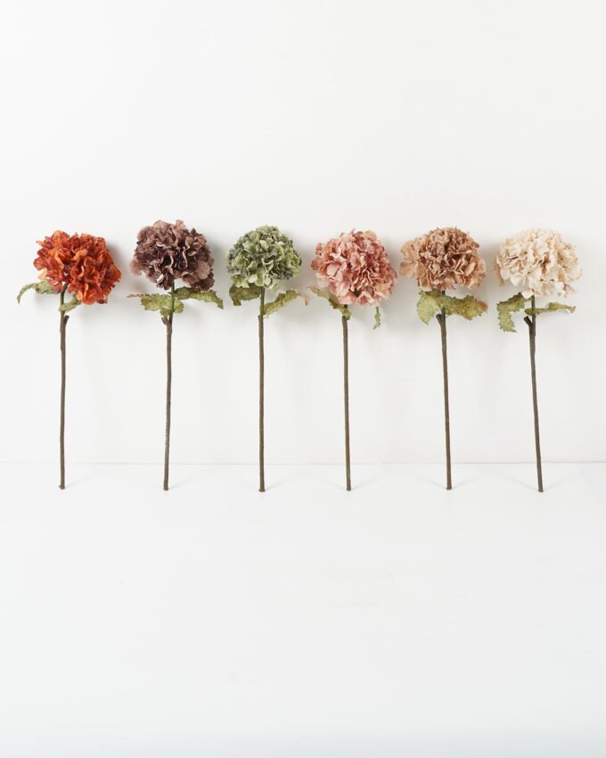 Artificial Flower 20*20*54cm Roasted dry hydrangea single stem GS-35122018 Single Flowers YeahFlower is one of Chinese leading OEM manufacturers and exporters , supplying the silk flowers, wholesale artificial trees