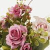 Artificial Flower 20*20*30cm Rose*5 bush GS-67122001-Z1 Flowers Bush YeahFlower is one of Chinese leading OEM manufacturers and exporters , supplying the silk flowers, wholesale artificial trees
