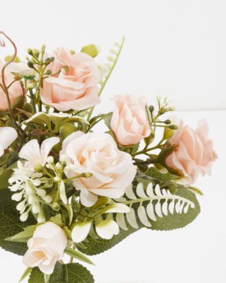 Artificial Flower 20*20*30cm Rose*5 bush GS-67122002-C1 Flowers Bush YeahFlower is one of Chinese leading OEM manufacturers and exporters , supplying the silk flowers, wholesale artificial trees