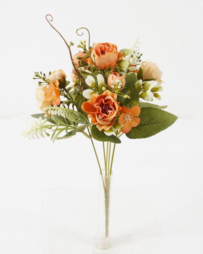 Artificial Flower 20*20*30cm Rose*5 bush GS-67122004-O1 Flowers Bush YeahFlower is one of Chinese leading OEM manufacturers and exporters , supplying the silk flowers, wholesale artificial trees