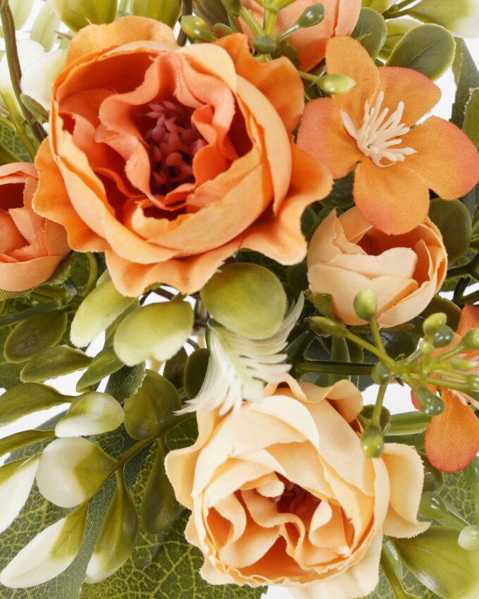 Artificial Flower 20*20*30cm Rose*5 bush GS-67122004-O1 Flowers Bush YeahFlower is one of Chinese leading OEM manufacturers and exporters , supplying the silk flowers, wholesale artificial trees