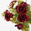 Artificial Flower 20*20*30cm Rose*5 bush GS-67122004-R1 Flowers Bush YeahFlower is one of Chinese leading OEM manufacturers and exporters , supplying the silk flowers, wholesale artificial trees