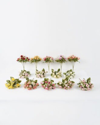 Artificial Flower 20*20*30cm Rose*5 bush GS-67122006 Flowers Bush YeahFlower is one of Chinese leading OEM manufacturers and exporters , supplying the silk flowers, wholesale artificial trees