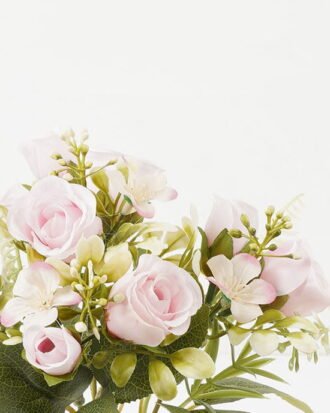 Artificial Flower 20*20*30cm Rose*5 bush GS-67122006-P1 Flowers Bush YeahFlower is one of Chinese leading OEM manufacturers and exporters , supplying the silk flowers, wholesale artificial trees