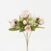 Artificial Flower 20*20*30cm Rose*5 bush GS-67122006-P2 Flowers Bush YeahFlower is one of Chinese leading OEM manufacturers and exporters , supplying the silk flowers, wholesale artificial trees