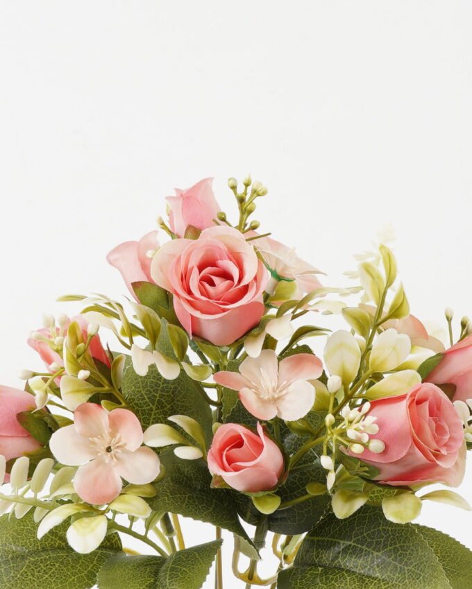 Artificial Flower 20*20*30cm Rose*5 bush GS-67122006-P3 Flowers Bush YeahFlower is one of Chinese leading OEM manufacturers and exporters , supplying the silk flowers, wholesale artificial trees