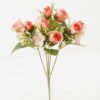 Artificial Flower 20*20*30cm Rose*5 bush GS-67122006-R3 Flowers Bush YeahFlower is one of Chinese leading OEM manufacturers and exporters , supplying the silk flowers, wholesale artificial trees