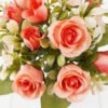 Artificial Flower 20*20*30cm Rose*5 bush GS-67122006-R3 Flowers Bush YeahFlower is one of Chinese leading OEM manufacturers and exporters , supplying the silk flowers, wholesale artificial trees