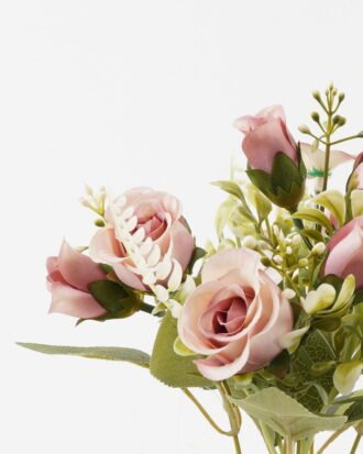 Artificial Flower 20*20*30cm Rose*5 bush GS-67122006-Z4 Flowers Bush YeahFlower is one of Chinese leading OEM manufacturers and exporters , supplying the silk flowers, wholesale artificial trees