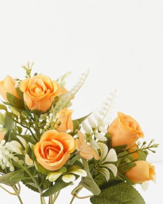 Artificial Flower 20*20*30cm Rose*5 bush GS-67122006 Flowers Bush YeahFlower is one of Chinese leading OEM manufacturers and exporters , supplying the silk flowers, wholesale artificial trees