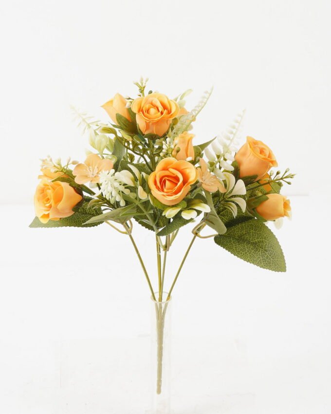 Artificial Flower 20*20*30cm Rose*5 bush GS-67122006 Flowers Bush YeahFlower is one of Chinese leading OEM manufacturers and exporters , supplying the silk flowers, wholesale artificial trees