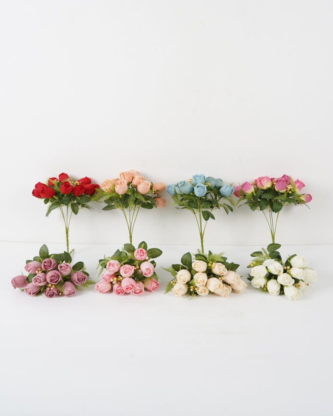 Artificial Flower 25*25*35cm Rose bush *10 GS-27422003-B1 Flowers Bush YeahFlower is one of Chinese leading OEM manufacturers and exporters , supplying the silk flowers, wholesale artificial trees