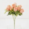 Artificial Flower 25*25*35cm Rose bush *10 GS-27422003-P1 Flowers Bush YeahFlower is one of Chinese leading OEM manufacturers and exporters , supplying the silk flowers, wholesale artificial trees