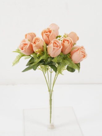 Artificial Flower 25*25*35cm Rose bush *10 GS-27422003-B1 Flowers Bush 3,000+ sqm showroom with thousands of artificial flowers, plants & trees ready for global sourcing.