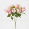 Artificial Flower 25*25*35cm Rose bush *10 GS-27422003-P1 Flowers Bush YeahFlower is one of Chinese leading OEM manufacturers and exporters , supplying the silk flowers, wholesale artificial trees