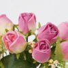 Artificial Flower 25*25*35cm Rose bush *10 GS-27422003-R2 Flowers Bush YeahFlower is one of Chinese leading OEM manufacturers and exporters , supplying the silk flowers, wholesale artificial trees