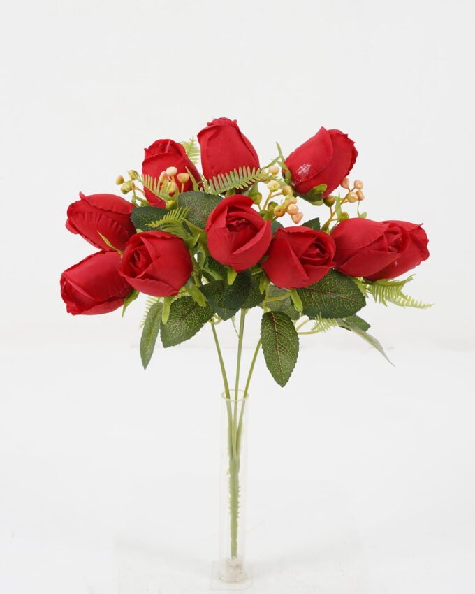 Artificial Flower 25*25*35cm Rose bush *10 GS-27422003-R2 Flowers Bush YeahFlower is one of Chinese leading OEM manufacturers and exporters , supplying the silk flowers, wholesale artificial trees