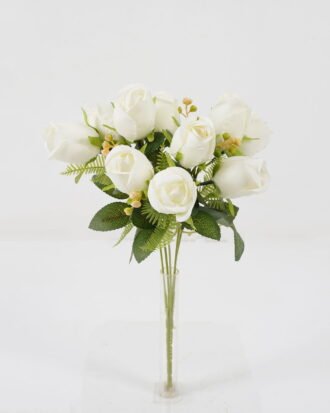 Artificial Flower 25*25*35cm Rose bush *10 GS-27422003-W1 Flowers Bush YeahFlower is one of Chinese leading OEM manufacturers and exporters , supplying the silk flowers, wholesale artificial trees