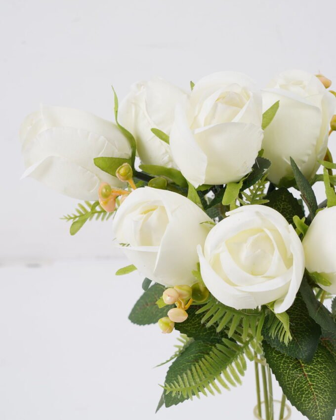 Artificial Flower 25*25*35cm Rose bush *10 GS-27422003-W1 Flowers Bush YeahFlower is one of Chinese leading OEM manufacturers and exporters , supplying the silk flowers, wholesale artificial trees