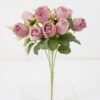 Artificial Flower 25*25*35cm Rose bush *10 GS-27422003-W1 Flowers Bush YeahFlower is one of Chinese leading OEM manufacturers and exporters , supplying the silk flowers, wholesale artificial trees