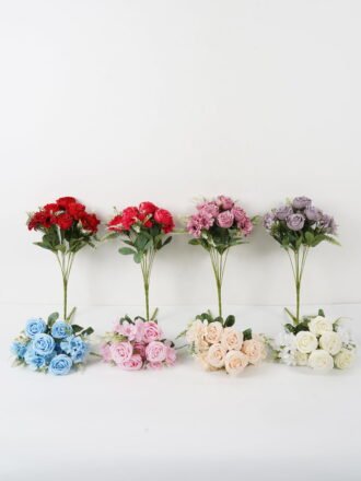 Artificial Flower 25*25*82cm Magnolia*5 GS-26222019-R1 Flowers Bush 3,000+ sqm showroom with thousands of artificial flowers, plants & trees ready for global sourcing.