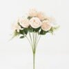 Artificial Flower 30*30*45cm Rose bush *9 GS-27422001-W1 Flowers Bush YeahFlower is one of Chinese leading OEM manufacturers and exporters , supplying the silk flowers, wholesale artificial trees